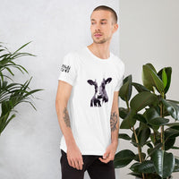 Mad Cow Illustrated Robert BowenShort-Sleeve Unisex T-Shirt - Robert Bowen Tees